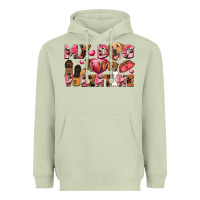 Matcha my dog is my valentine Heavyweight Hoodie - FaDigitalArtStudio