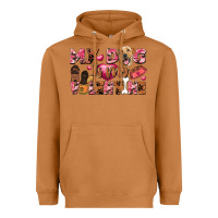 Meerkat my dog is my valentine Heavyweight Hoodie - FaDigitalArtStudio