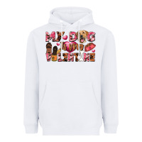 White my dog is my valentine Heavyweight Hoodie - FaDigitalArtStudio