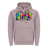 Self Love Tie Dye Vintage Hoodie | Teevron
