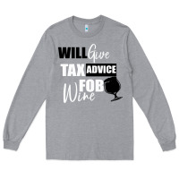 Heather Grey Tax Day Will Give Advice For Beer Gift Long Sleeve Tee - Bettercallsaul