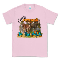 Bubblegum Pink Fall Cutest Pumpkin In The Patch Deer Classic Tee - LillyAllenDesigns