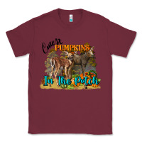 Burgundy Fall Cutest Pumpkin In The Patch Deer Classic Tee - LillyAllenDesigns