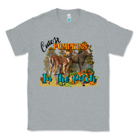 Heather Grey Fall Cutest Pumpkin In The Patch Deer Classic Tee - LillyAllenDesigns
