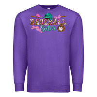 Purple baseball sister Premium Sweatshirt - BundleAndBundleShop