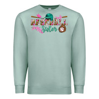 Seafoam baseball sister Premium Sweatshirt - BundleAndBundleShop