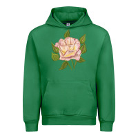Emerald Life Of The Party Rose Urban Hoodie - LillyAllenDesigns