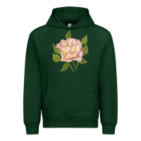 Forest Green Life Of The Party Rose Urban Hoodie - LillyAllenDesigns