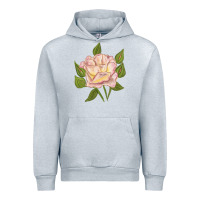 Heather Grey Life Of The Party Rose Urban Hoodie - LillyAllenDesigns