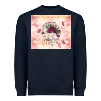 Navy where flowers bloom so does hope Heavyweight Sweatshirt - TumblerDesignByShophia