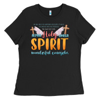 Black holy spirit wonderful counselor Ladies Tee - MaliasSmallBusiness