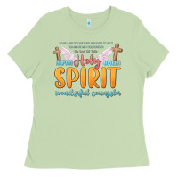 Matcha holy spirit wonderful counselor Ladies Tee - MaliasSmallBusiness