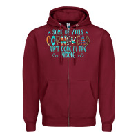 Burgundy Some Of Y'alls Cornbread Ain't Done In The Middle Zipper Hoodie - CowCowDesign