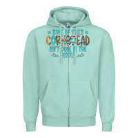 Seafoam Some Of Y'alls Cornbread Ain't Done In The Middle Zipper Hoodie - CowCowDesign
