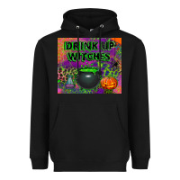 Black drink up witches tumbler Heavyweight Hoodie - BundleAndBundleShop