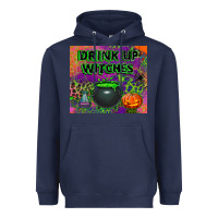 Navy drink up witches tumbler Heavyweight Hoodie - BundleAndBundleShop
