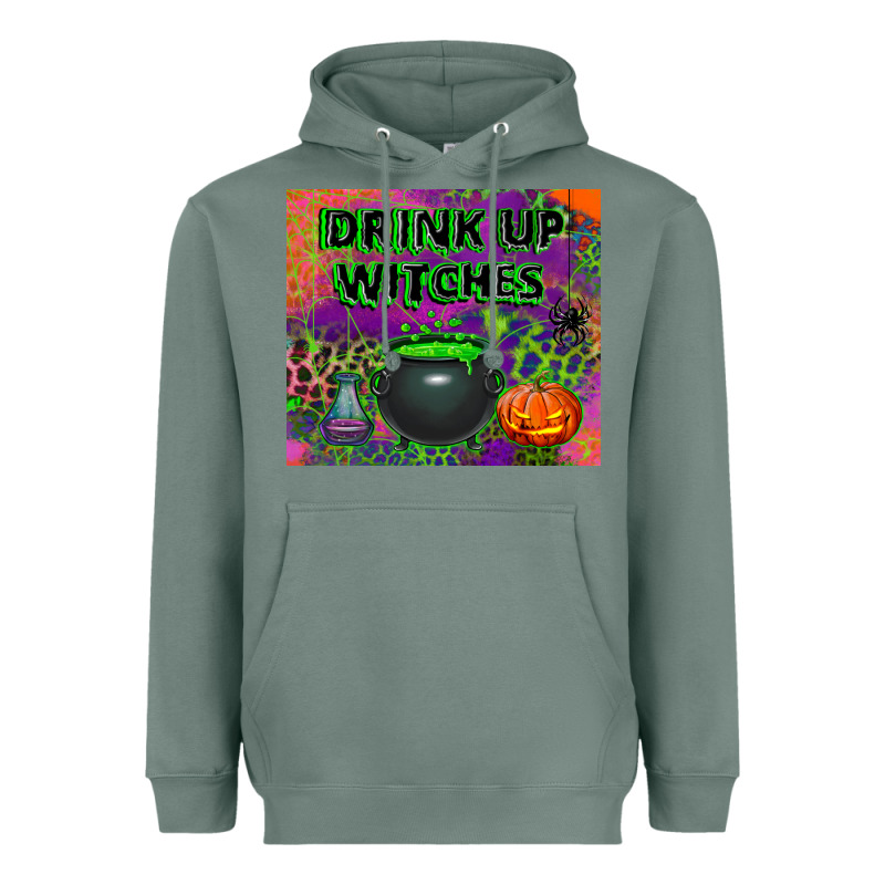 Drink Up Witches Tumbler Heavyweight Hoodie by BundleAndBundleShop | Teevron