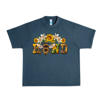 Midnight Navy bee kind Urban Heavy Tee - Artiststas