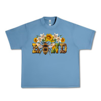 Pebble Blue bee kind Urban Heavy Tee - Artiststas