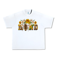 White bee kind Urban Heavy Tee - Artiststas