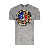Cloud Rock Peace sign Vintage Tee - JahusDesignShop