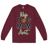 Burgundy Wife Dog Mom Aunt Long Sleeve Tee - Bettercallsaul