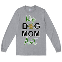 Heather Grey Wife Dog Mom Aunt Long Sleeve Tee - Bettercallsaul