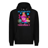 Black My Students Are My Valentines Day Coffee Mug Premium Hoodie - FaDigitalArtStudio