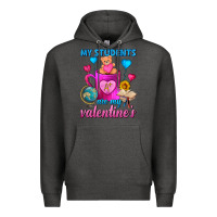 Charcoal Heather My Students Are My Valentines Day Coffee Mug Premium Hoodie - FaDigitalArtStudio