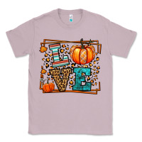 Lilac Fall Autumn Leopard Love Pumpkin Classic Tee - LillyAllenDesigns