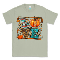 Matcha Fall Autumn Leopard Love Pumpkin Classic Tee - LillyAllenDesigns