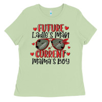 Matcha future ladies man current mamas boy Ladies Tee - MaliasSmallBusiness