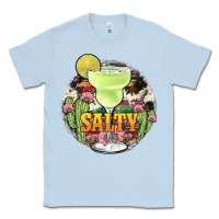 Dusty Blue salty Classic Tee - JahusDesignShop