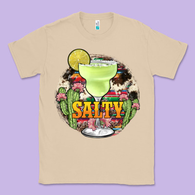 Salty Classic Tee Designed By Jahusdesignshop