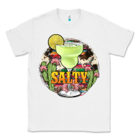White salty Classic Tee - JahusDesignShop