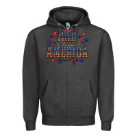 Charcoal Heather 4 july god bless america western Zipper Hoodie - CowCowDesign