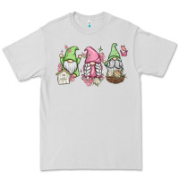 Dove Grey spring gnomes Premium Tee - MaliasSmallBusiness