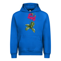 Cobalt Moth Orchid Urban Hoodie - LillyAllenDesigns