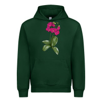 Forest Green Moth Orchid Urban Hoodie - LillyAllenDesigns