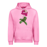 Fuchsia Pink Moth Orchid Urban Hoodie - LillyAllenDesigns