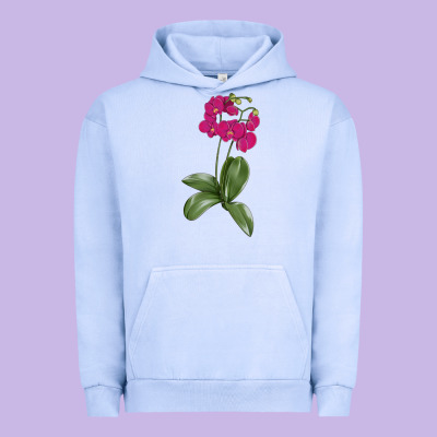 Moth Orchid Urban Hoodie Designed By Lillyallendesigns