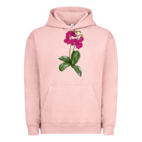 Pigment Salmon Moth Orchid Urban Hoodie - LillyAllenDesigns