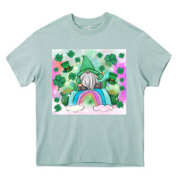 Arona st patrick's gnome Heavy Core Tee - MaliasSmallBusiness