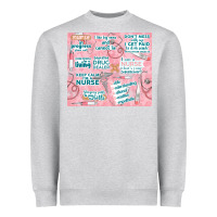Heather Grey funny nurse Heavyweight Sweatshirt - TumblerDesignByShophia