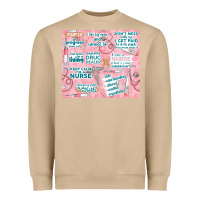 Mushroom funny nurse Heavyweight Sweatshirt - TumblerDesignByShophia