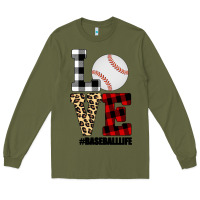 Army Green Love, Baseball Long Sleeve Tee - Bettercallsaul