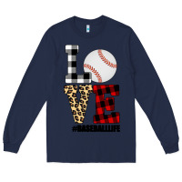Navy Love, Baseball Long Sleeve Tee - Bettercallsaul