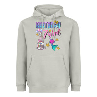 Moon Dust birthday girl 7 Heavyweight Hoodie - BundleAndBundleShop