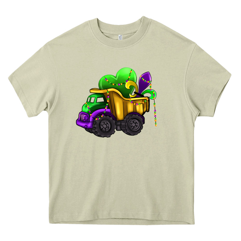 Loads Of Mardi Gras Truck Heavy Core Tee by AdoDesignShop | Teevron