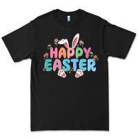 Black happy easter Premium Tee - MaliasSmallBusiness